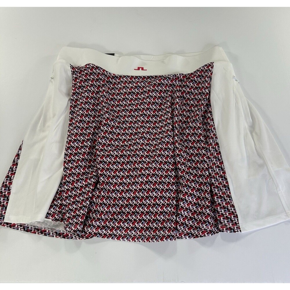 J. Lindeberg Womens Size XL Jenny Print Golf Skort Tennis